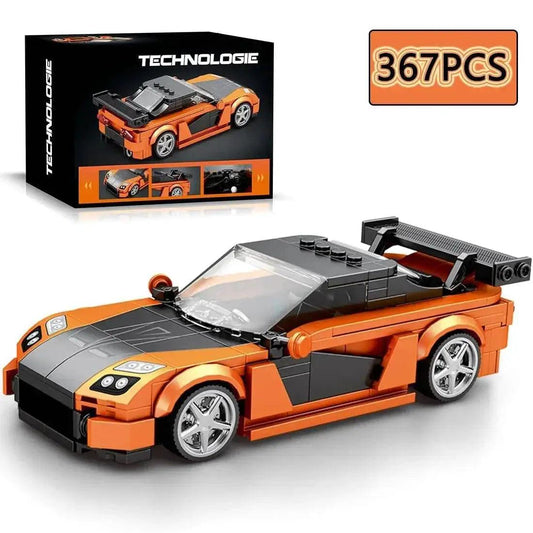  367PCS RX7 Sports Car Building Block Creative City Vehicle -  ToylandEU™