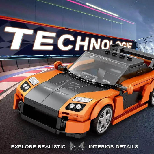  367PCS RX7 Sports Car Building Block Creative City Vehicle -  ToylandEU™