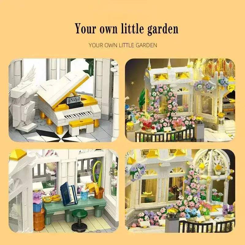 3688 Piece Micro Block Garden Square STEM Educational Building Kit - ToylandEU