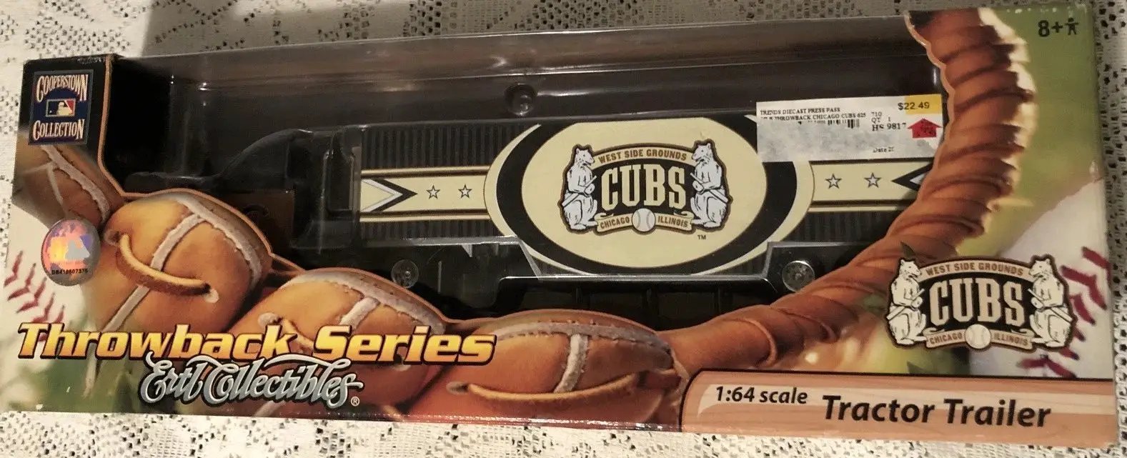 Chicago Cubs Collectibles Tractor Trailer - Throwback Series - 2006