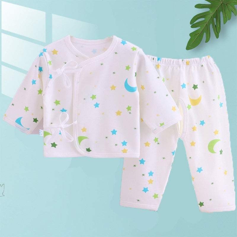 Baby Monk-Style Postpartum Outfit Set | Cotton | Baby & Children's Outfits