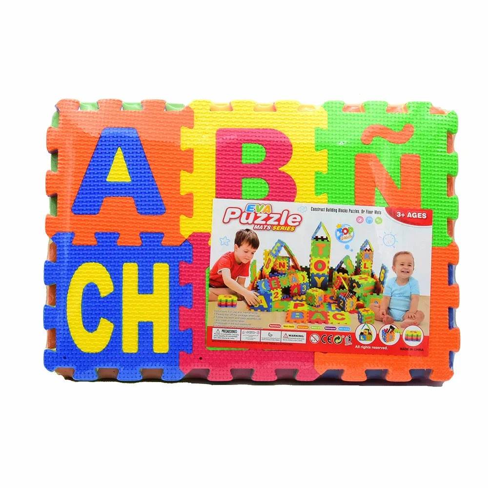36pcs/Pack 14cm Big Mats Children EVA Foam Alphabet Numbers - ToylandEU