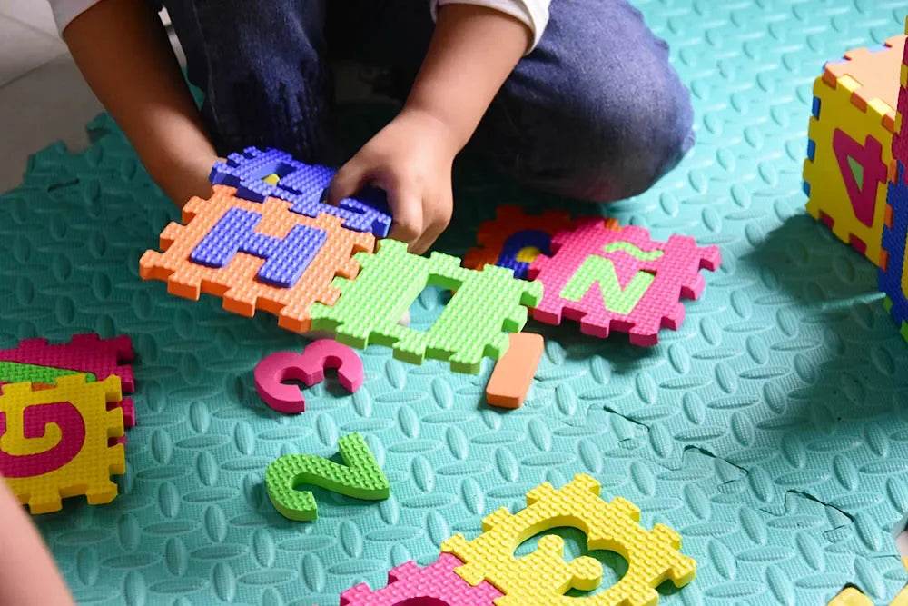 36pcs/Pack 14cm Big Mats Children EVA Foam Alphabet Numbers - ToylandEU