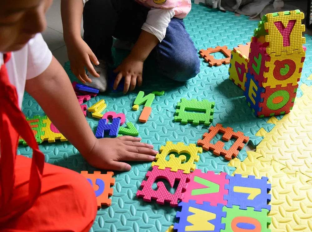 36pcs/Pack 14cm Big Mats Children EVA Foam Alphabet Numbers - ToylandEU