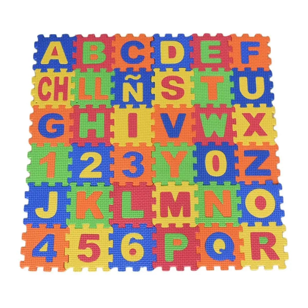  36pcs/Pack 14cm EVA Foam Alphabet Number Mats for Kids -  ToylandEU™