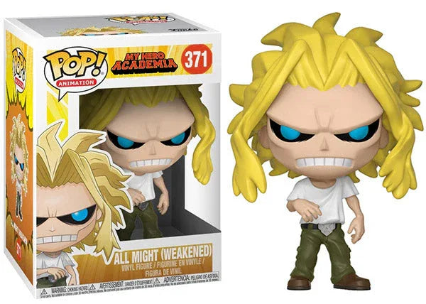 All Might Weakened Funko Pop My Hero Academia Near Mint