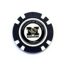 Missouri Tigers Golf Chip with Marker - Bulk