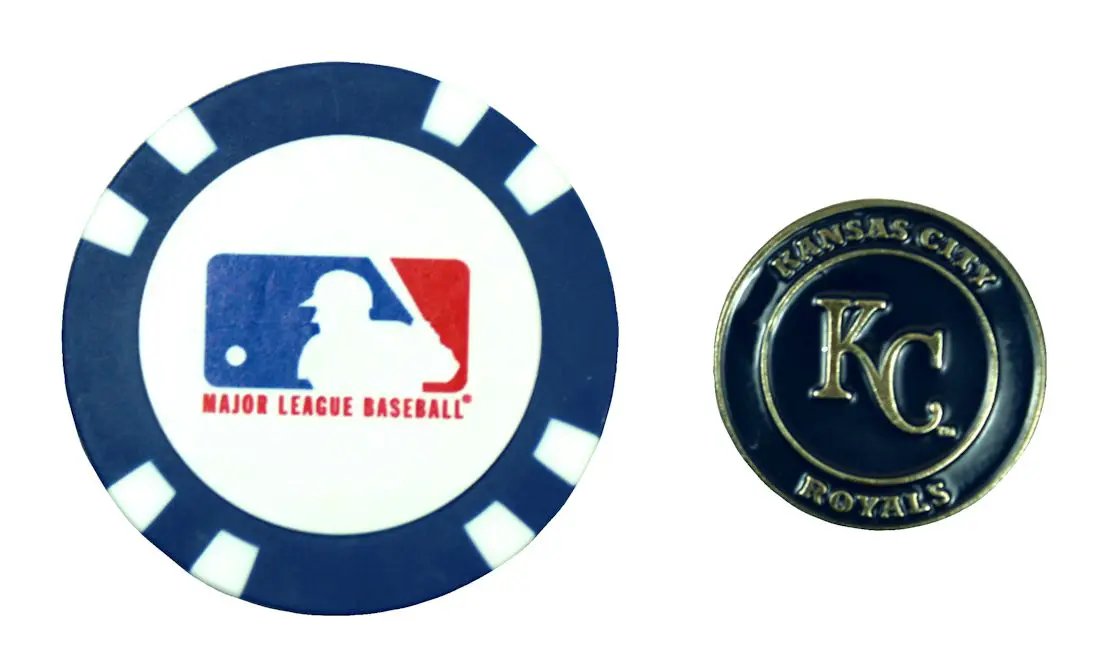Kansas City Royals Golf Chip with Marker - Bulk