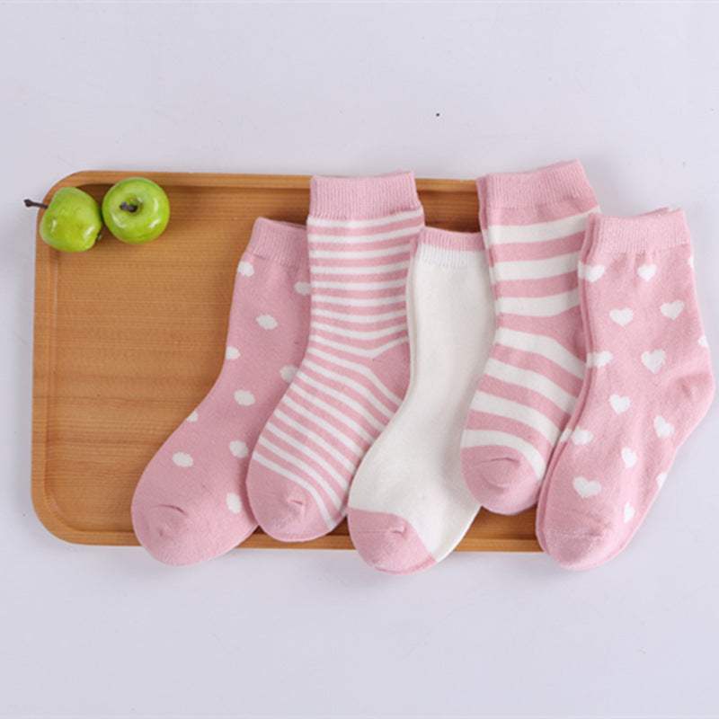 Baby Cartoon Combed Cotton Socks And Stockings | Jacquard