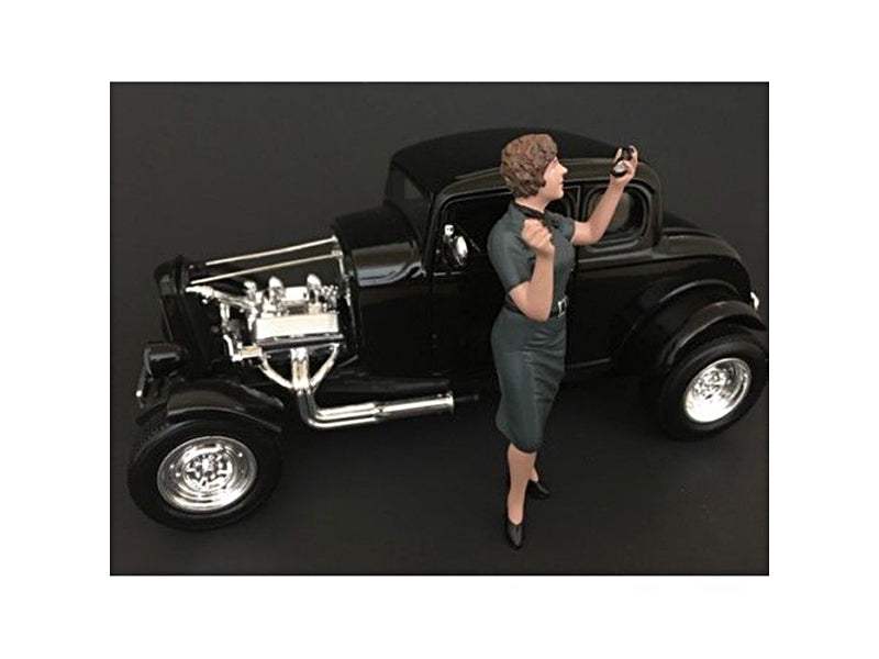 50's Style Figure IV for 1:24 Scale Models | Scale Figure | American Diorama | Collector Quality