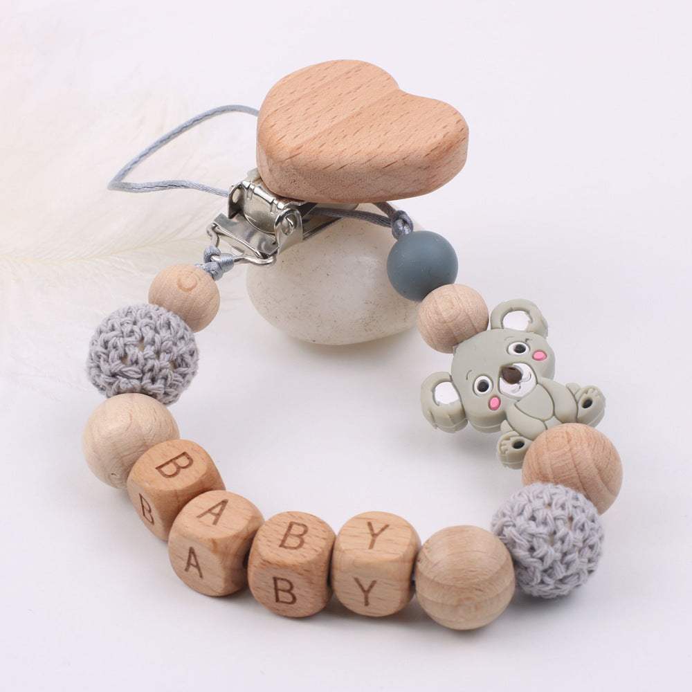 Beech Wood Koala Pacifier Chain | 31 cm