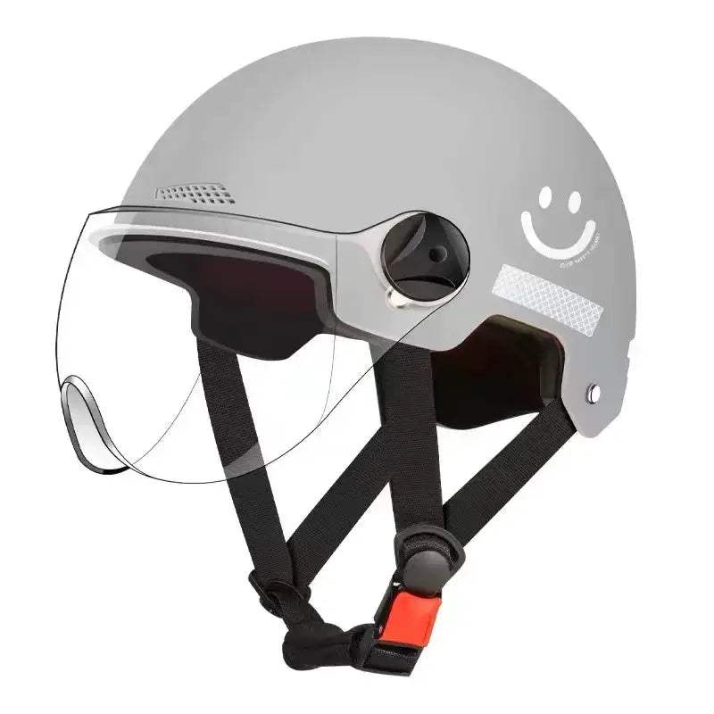 3C Certified Cartoon Half Helmet With Goggles For Bike - ToylandEU