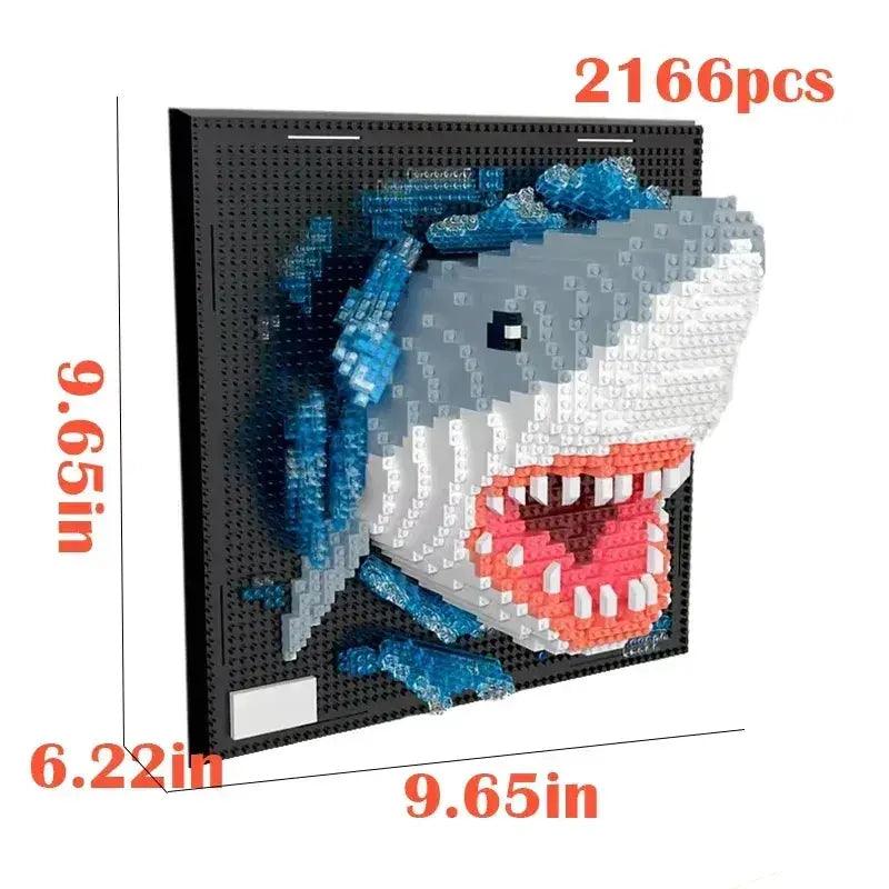  DIY 3D Animal Block Art Wall Frame Gift For Adults -  ToylandEU™