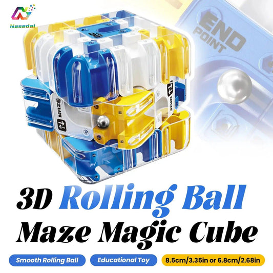  3D Ball Maze Magic Cube Puzzle For Kids Stress Relief -  ToylandEU™