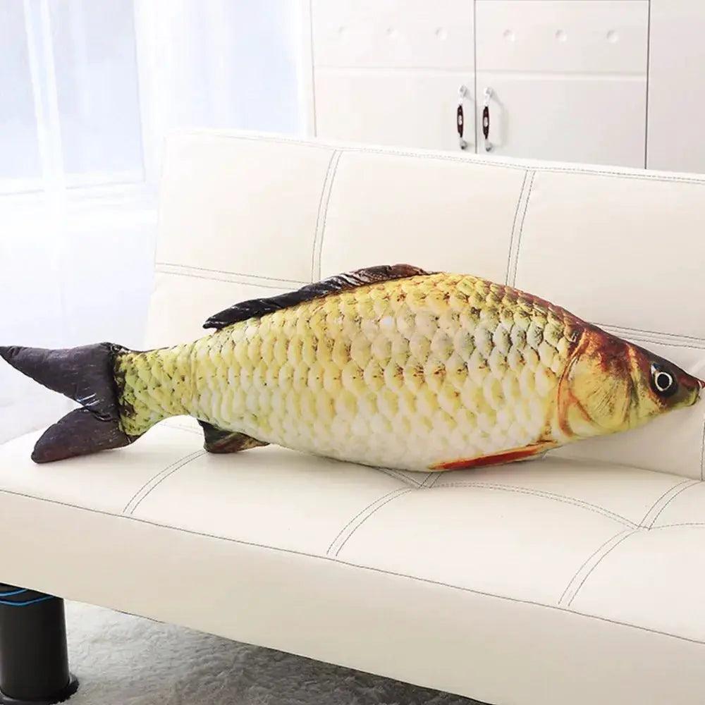  3D Carp Plush Pillow Large Fish Cushion Soft Plush Toy Gift -  ToylandEU™
