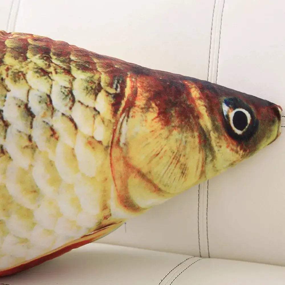 3D Carp Plush Pillow Toy Soft Large Fish Cushion Gift - ToylandEU