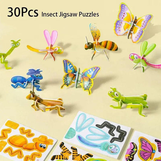 3D Cartoon Animal Jigsaw Puzzles For Kids Party Favors Fun -  ToylandEU™
