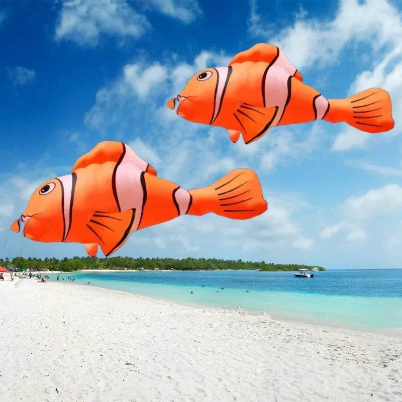 3D Colorful Inflatable Clownfish Kite Pendant - Fun & Durable Flying Toy - ToylandEU