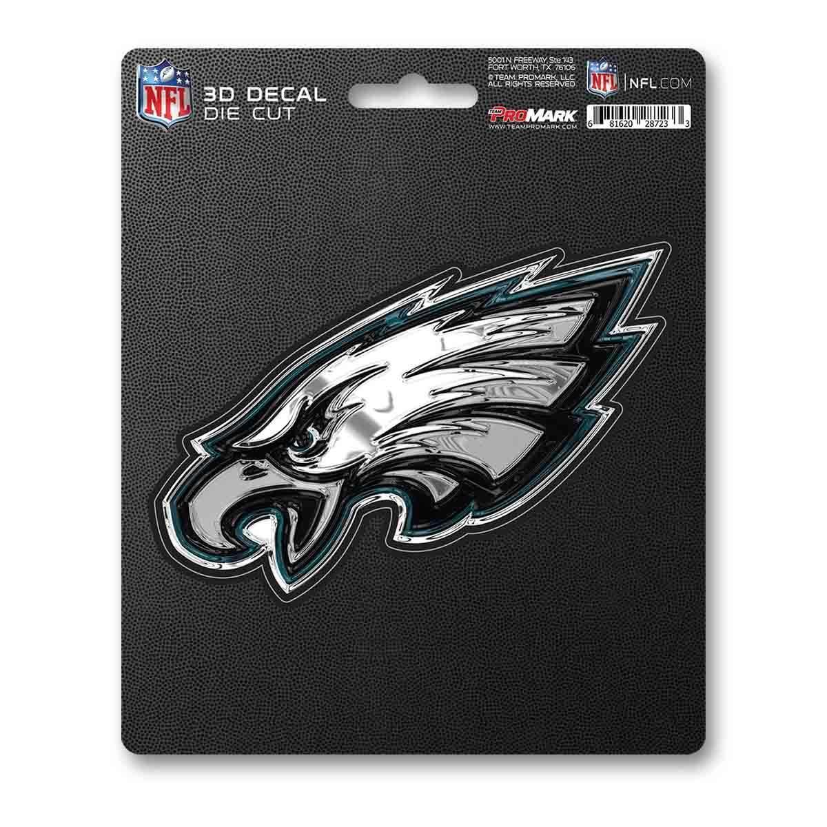  Philadelphia Eagles 3D Die Cut Decal 5x8 Logo Sticker -  ToylandEU™