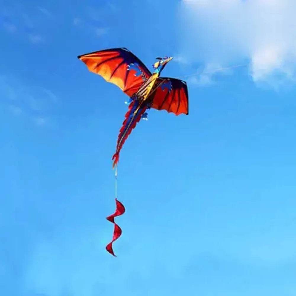 3D Dragon Kite Kids Toy Fun Outdoor Flying Activity Game - ToylandEU
