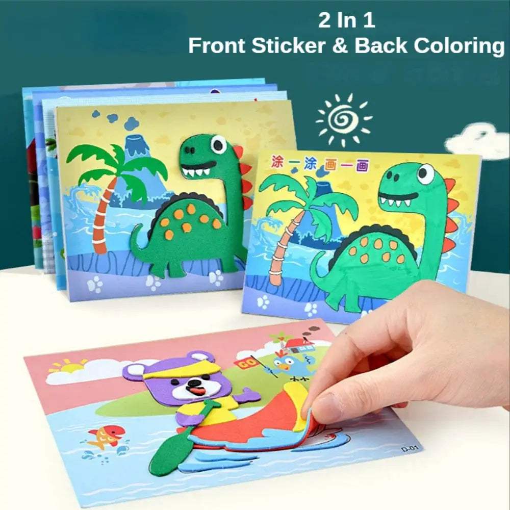  3D EVA Foam Sticker Puzzle for Kids Educational Craft -  ToylandEU™