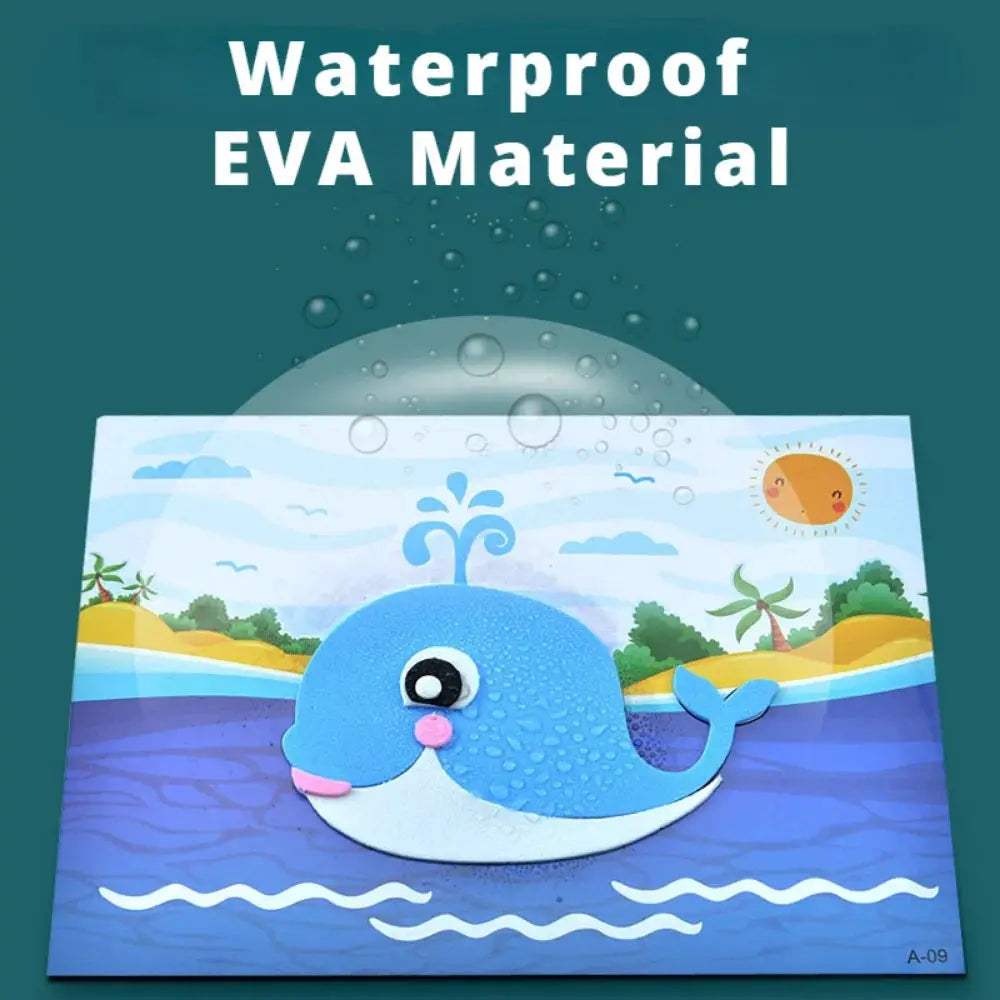  3D EVA Foam Sticker Puzzle for Kids Educational Craft -  ToylandEU™