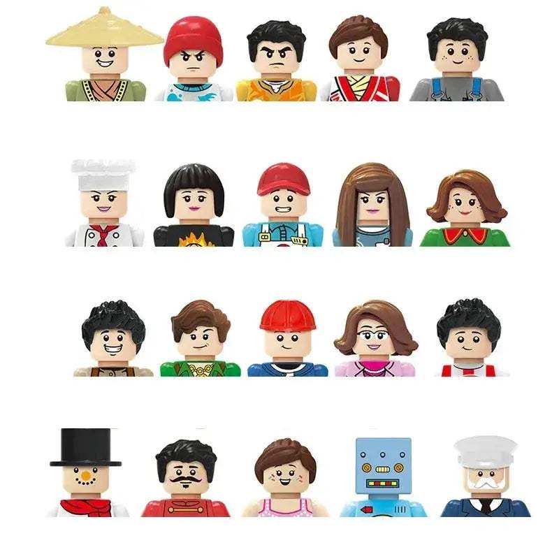3D Family Figures Building Blocks Educational Toys For Kids - ToylandEU