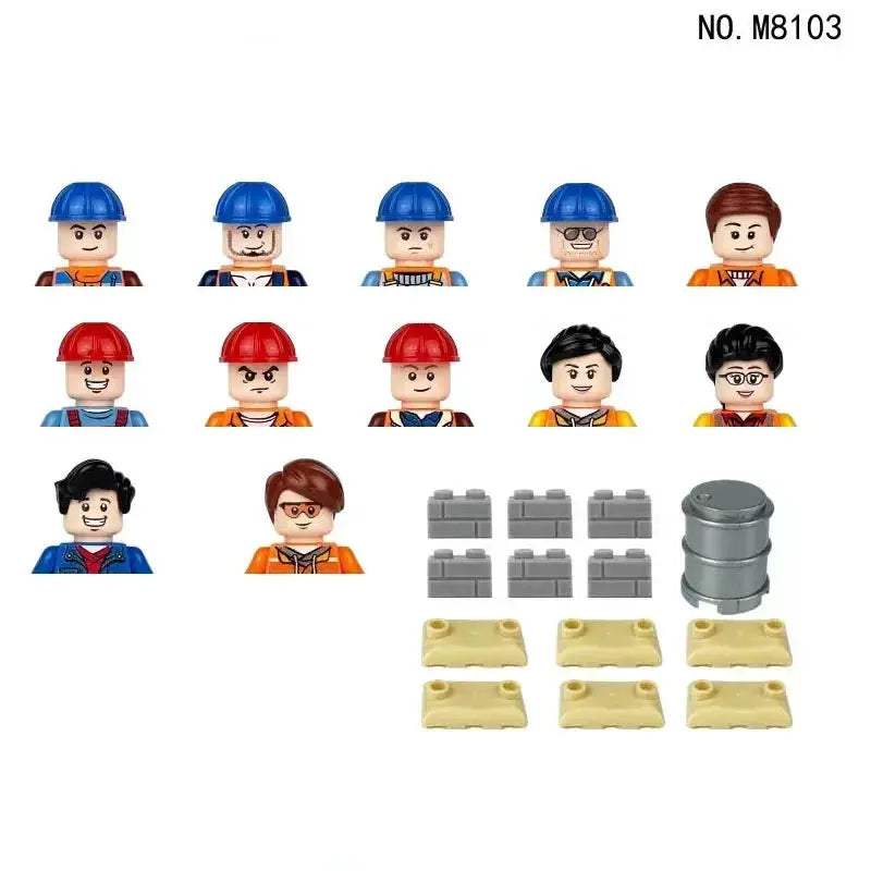3D Family Figures Building Blocks Educational Toys For Kids - ToylandEU
