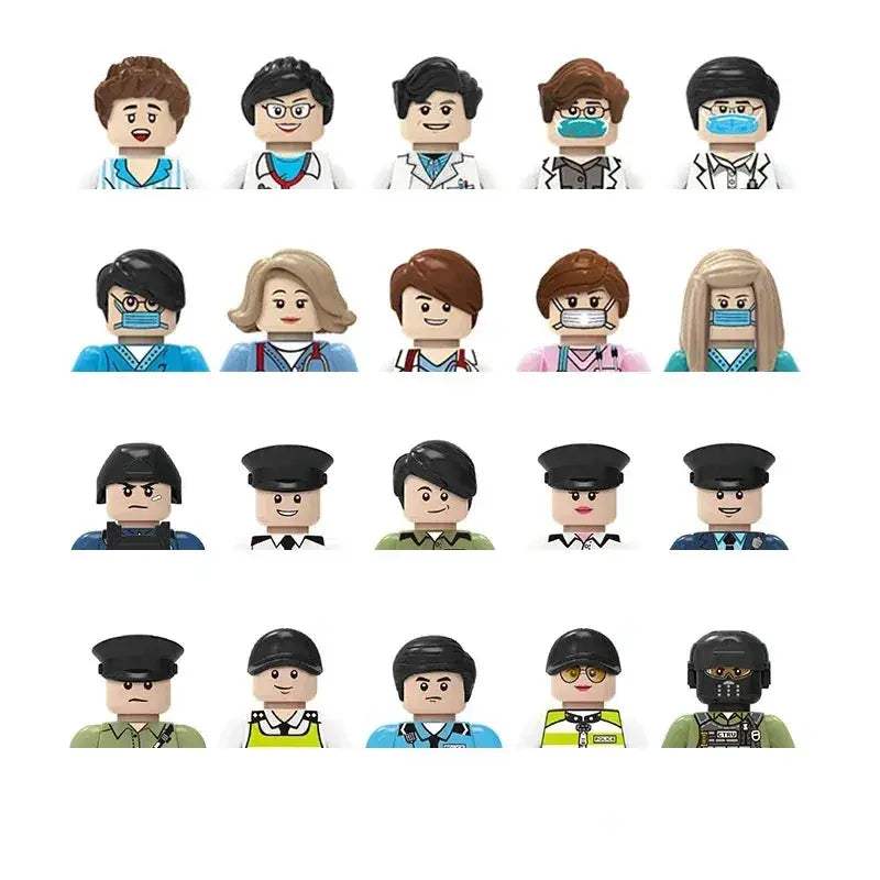 3D Family Figures Building Blocks Educational Toys For Kids - ToylandEU