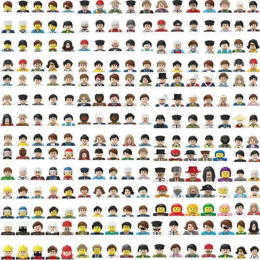  3D Family Figures Building Blocks Educational Toys Lego -  ToylandEU™