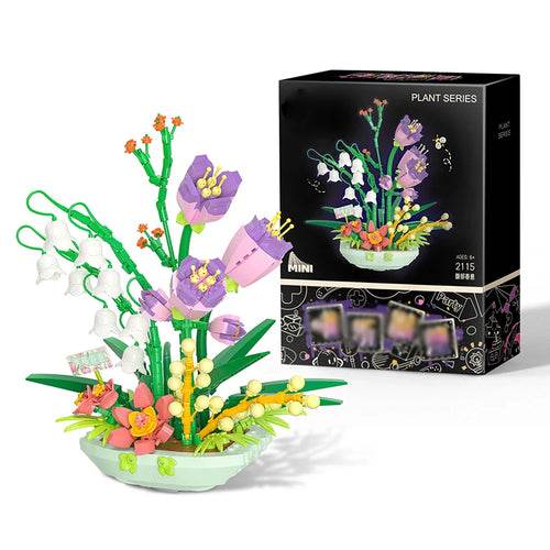 3D Floral Fantasy: Daffodil Bonsai Building Blocks for Family Fun - ToylandEU