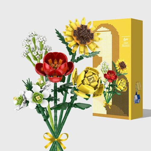 3D Floral Fantasy: Daffodil Bonsai Building Blocks for Family Fun - ToylandEU