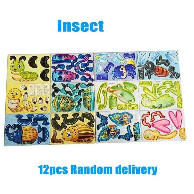  3D Foam Animal Puzzles For Kids Educational Toys Safe -  ToylandEU™