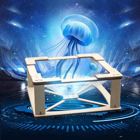  3D Holographic Pro Jection DIY Models Building Toy Science Education Model Toy For Children Gift -  ToylandEU™