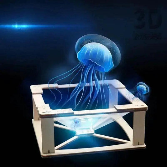  3D Holographic Pro Jection DIY Models Building Toy Science Education Model Toy For Children Gift -  ToylandEU™