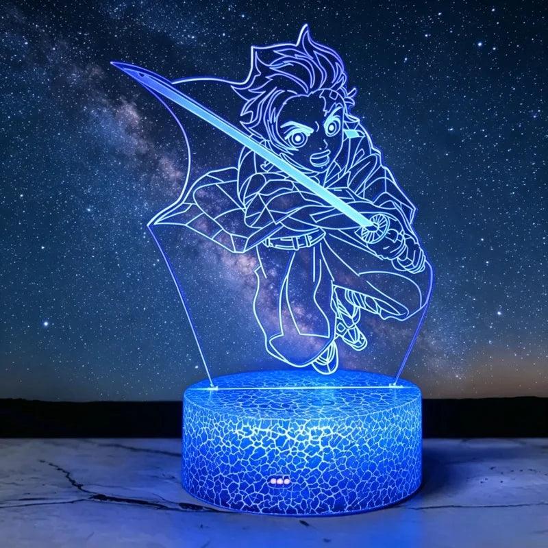 3D LED Night Light | Demon Slayer Design | Toylandeu™