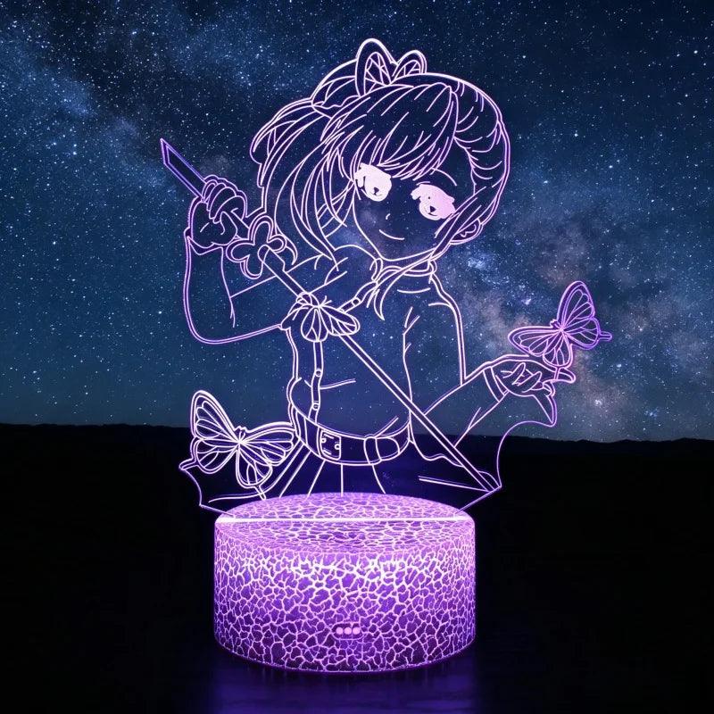 3D LED Night Light | Demon Slayer Design | Toylandeu™