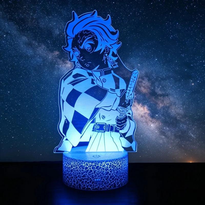 3D LED Night Light | Demon Slayer Design | Toylandeu™