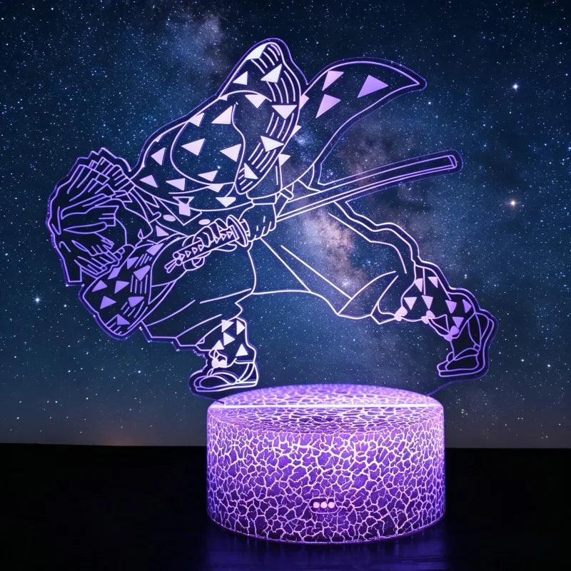3D LED Night Light | Demon Slayer Design | Toylandeu™