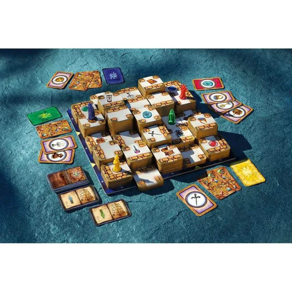 3D Labyrinth Fantasy Board Game With Tower Climb Adventure - ToylandEU
