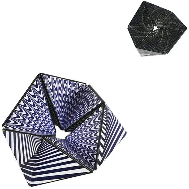 Infinite 3D Magic Cube Irregular Flip Puzzle Vision Anti Stress Office Stress Reliever Autism Collection Kids Fingerti Toys Gift - ToylandEU
