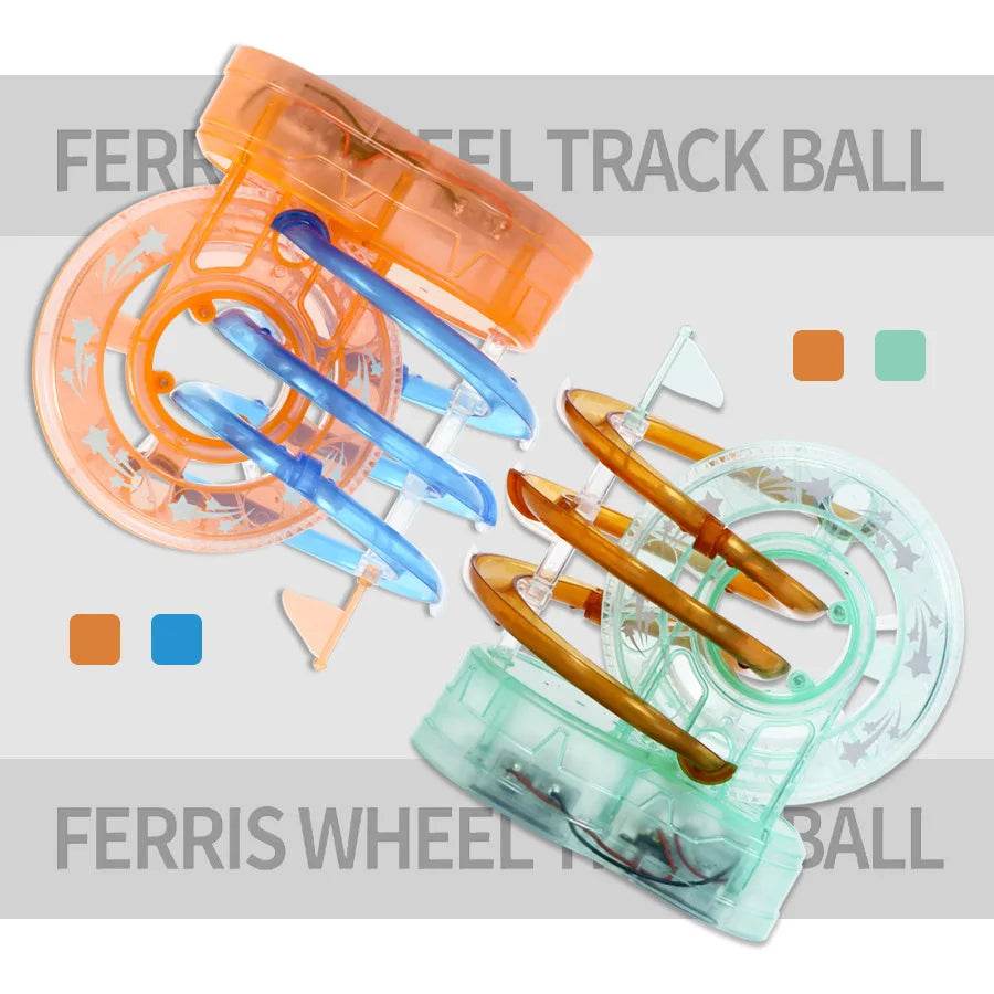 3D Marble Race Track Coaster Set - Fun & Educational Maze Toy - ToylandEU