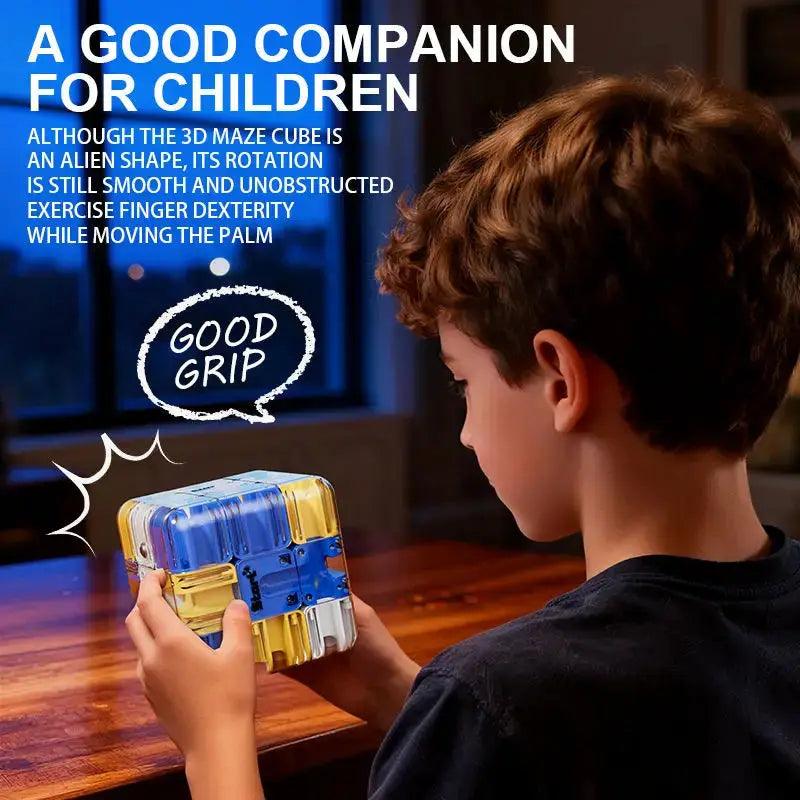 3D Maze Cube Transparent Puzzle GMP CE Certified Pro -  ToylandEU™