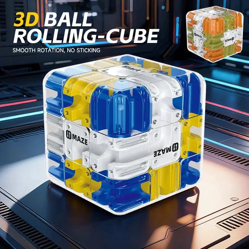  3D Maze Puzzle Cube Fidget Toy Mini For Stress Relief -  ToylandEU™