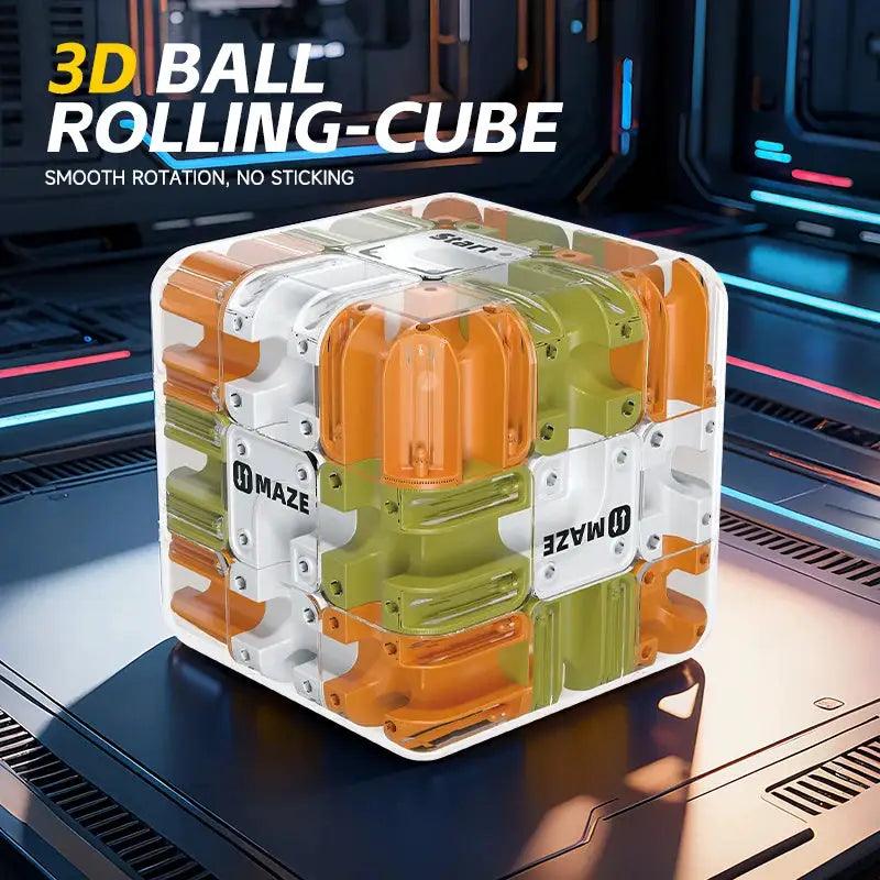  3D Maze Puzzle Cube Fidget Toy Mini For Stress Relief -  ToylandEU™