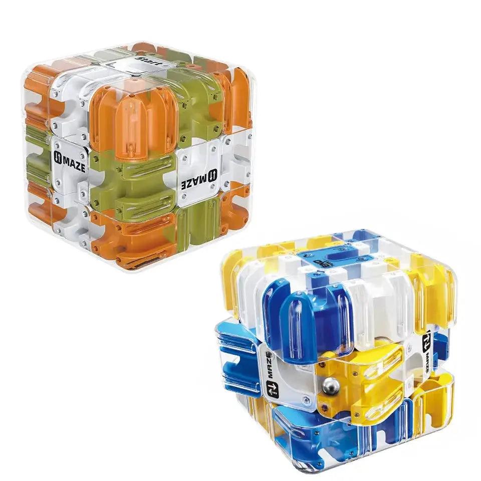  3D Maze Transparent Puzzle Cube Brain Training Durable -  ToylandEU™