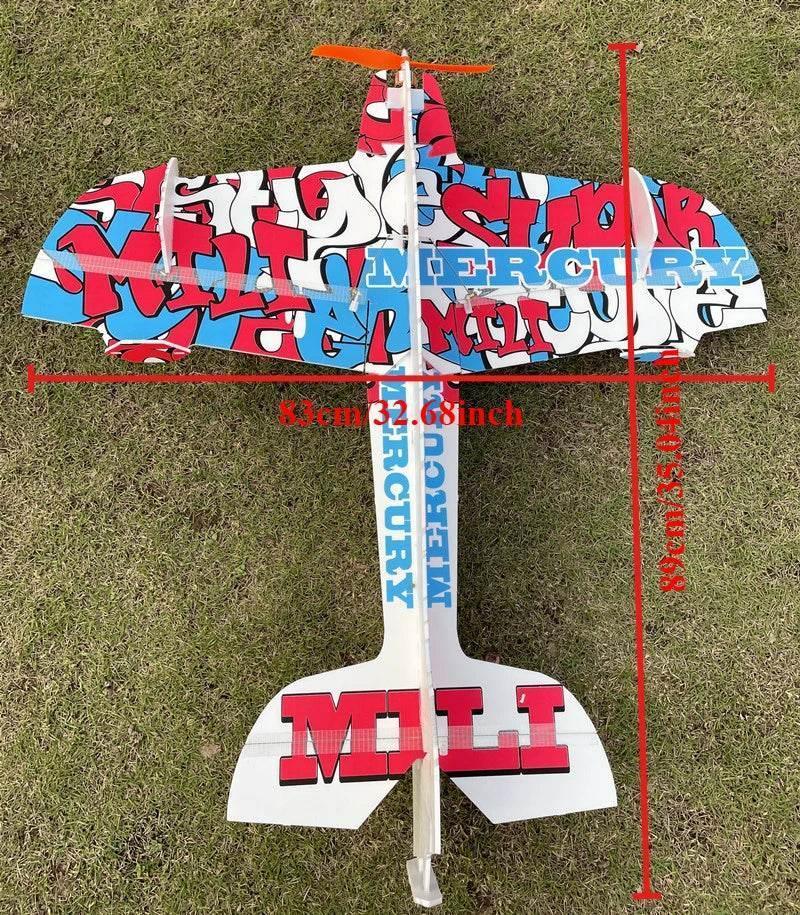  3D Mercury Fixed-Wing Aerobatic RC Magic Board Plane Kit -  ToylandEU™