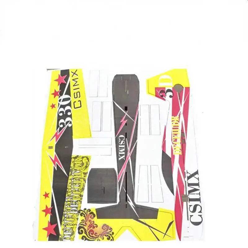  3D Mercury Fixed-Wing Aerobatic RC Magic Board Plane Kit -  ToylandEU™