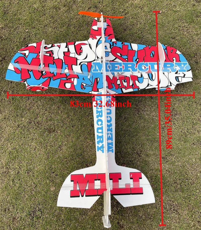 3D Mercury Fixed-wing Aerobatic Magic Board Plane RC Airplane KIT DIY - ToylandEU