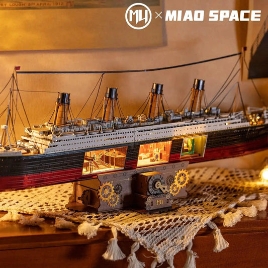  3D Metal Cruise Ship Puzzle Stress Relief Desk Decor -  ToylandEU™